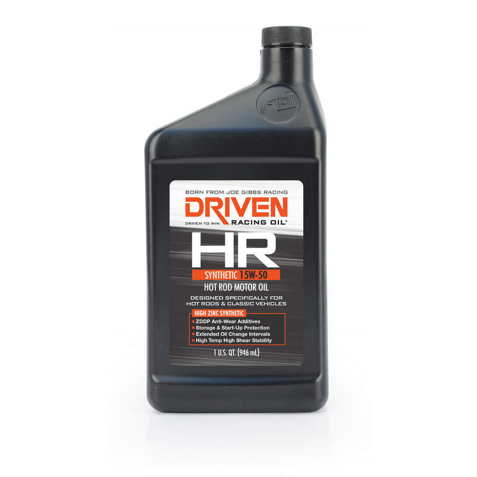 Driven HR3 15W-50 Synthetic Hot Rod Oil - 1 Quart Bottle