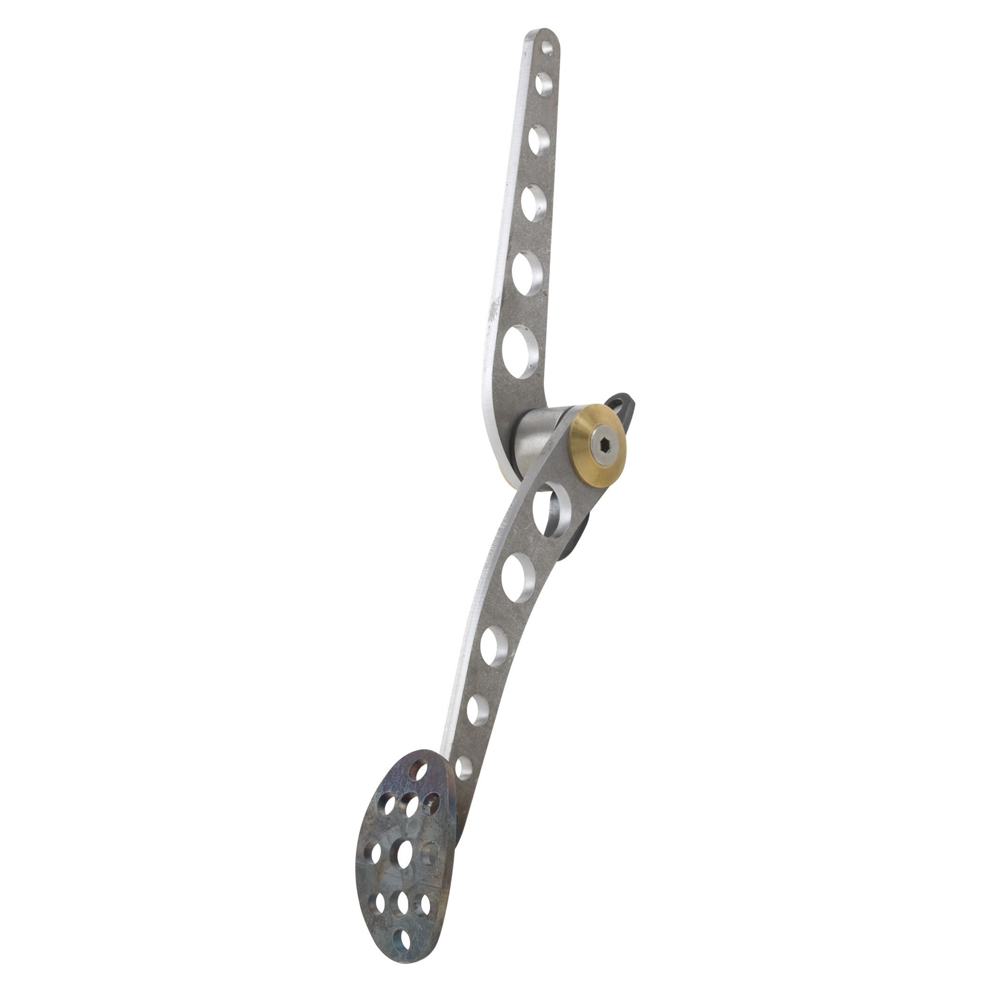 Lokar Lakester Gas Pedal - Gas - Firewall Mount - Steel - Natural - Universal