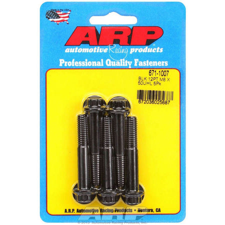 ARP Bolt Kit - 12 Point (5) 8mm x 1.25 x 50mm