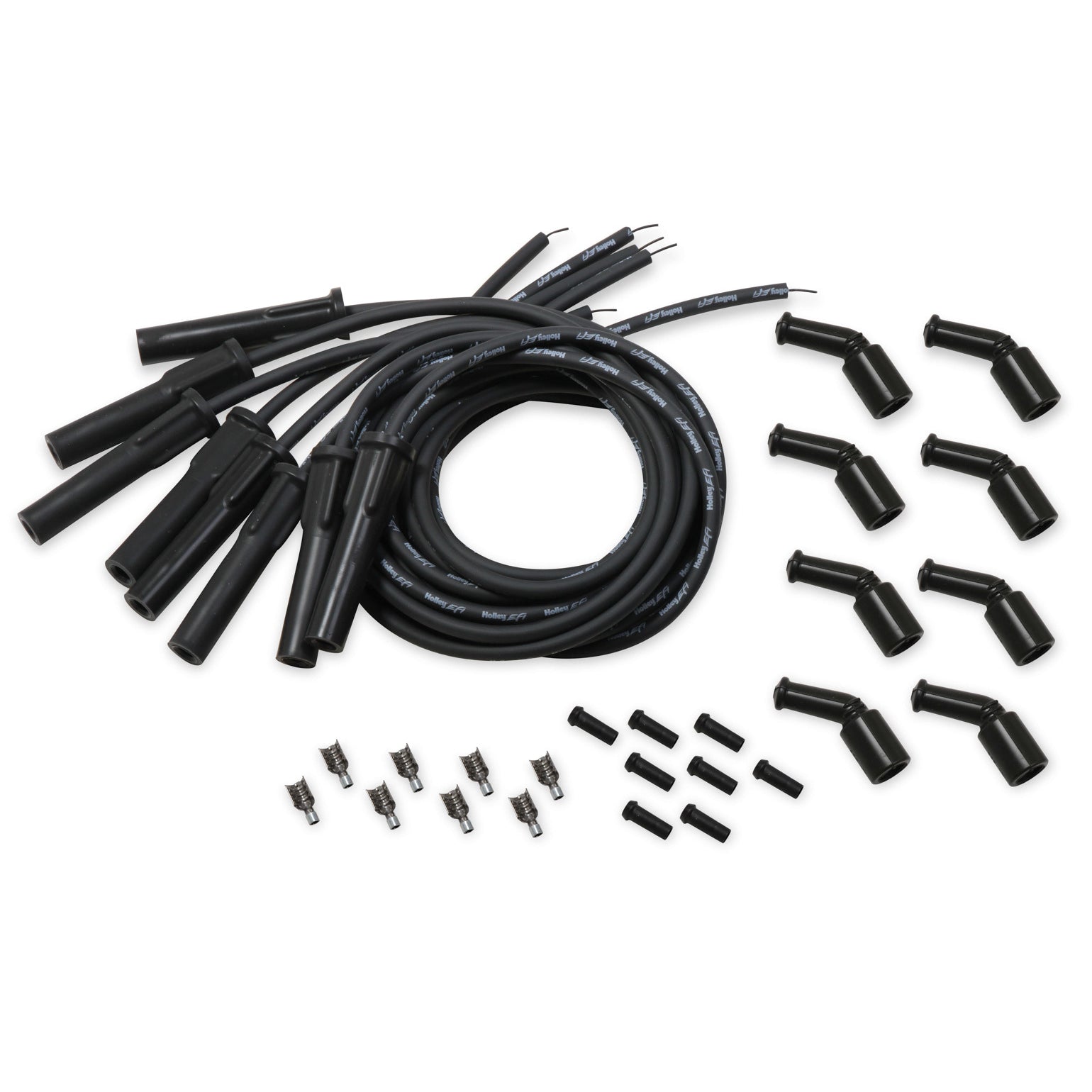 Holley EFI Spiral Core Spark Plug Wire Set - 8 mm