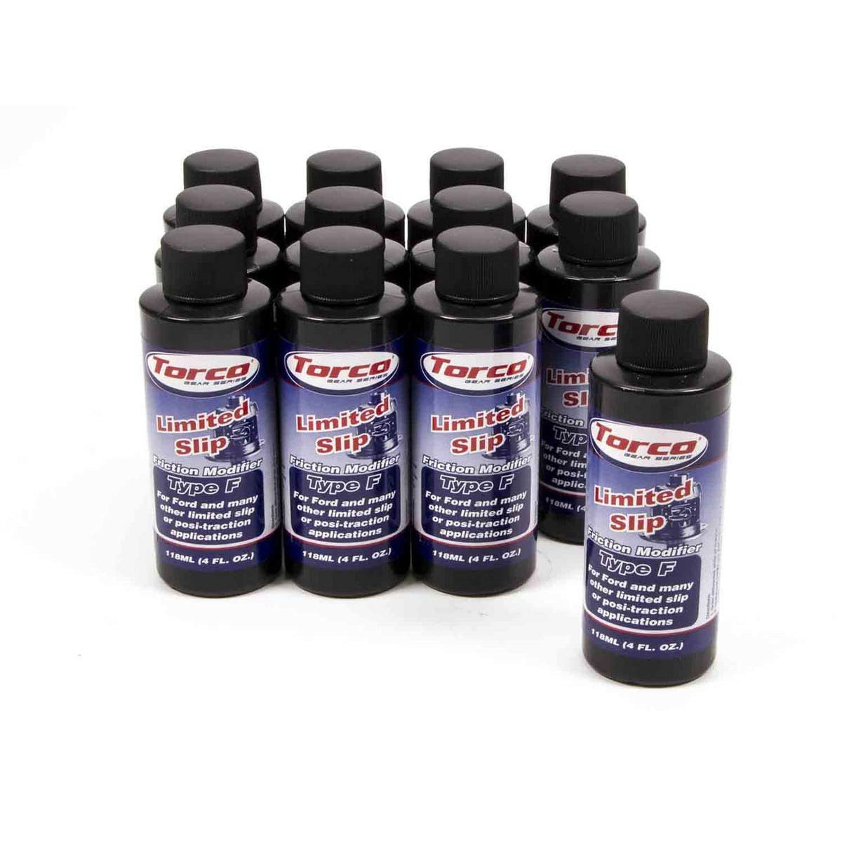 Torco Type F Friction Modifier Additive Limited Slip Differential Ford 4.00 oz - Set of 12