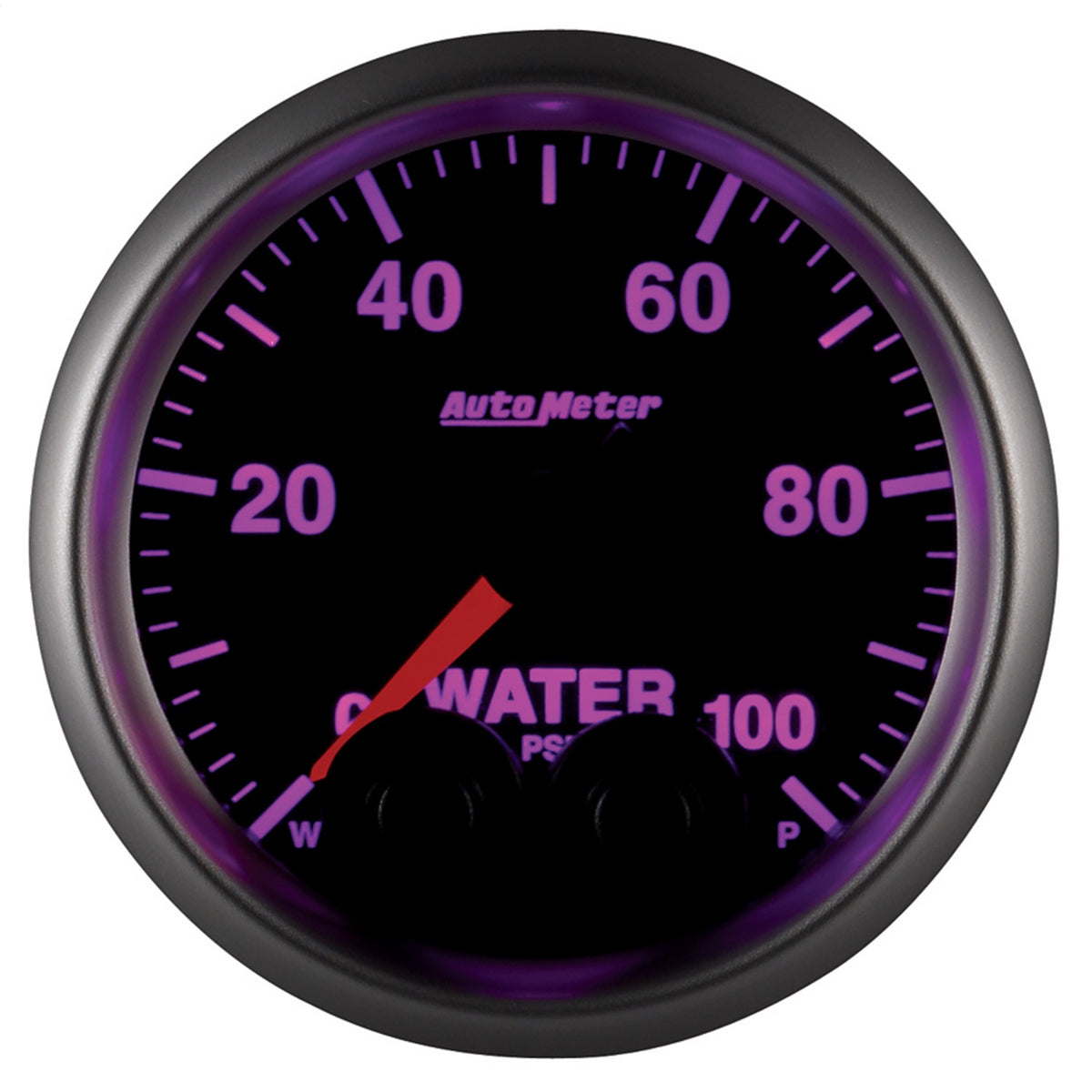 Auto Meter Elite Series Water Pressure Gauge - 2-1/16"