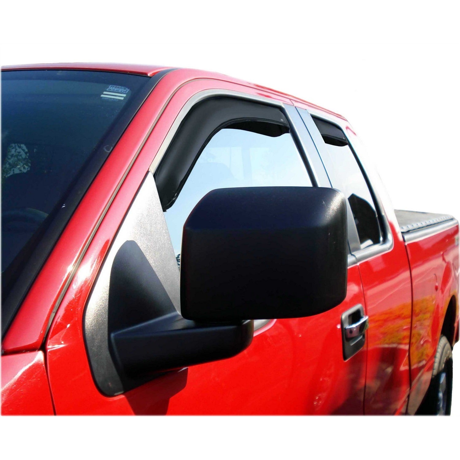 Auto Ventshade In-Channel Ventvisor - Front/Rear - Dark Smoke - Toyota Tundra 2022-23 - Double Cab
