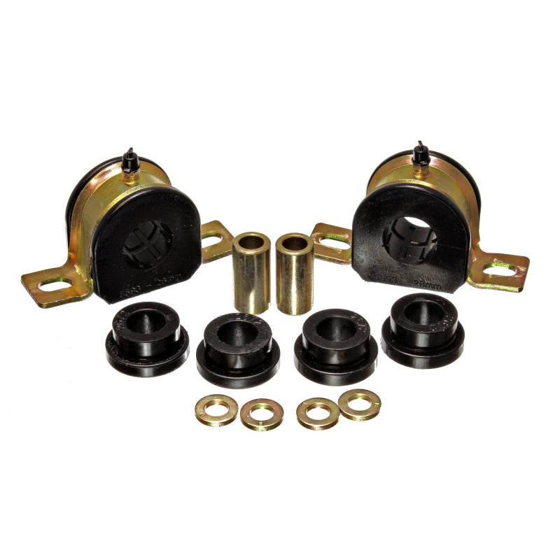 Energy Suspension Hyper-Flex Rear Sway Bar Bushing - 28 mm Bar - Greasable - Black/Cadmium - GM Fullsize SUV 2000-08