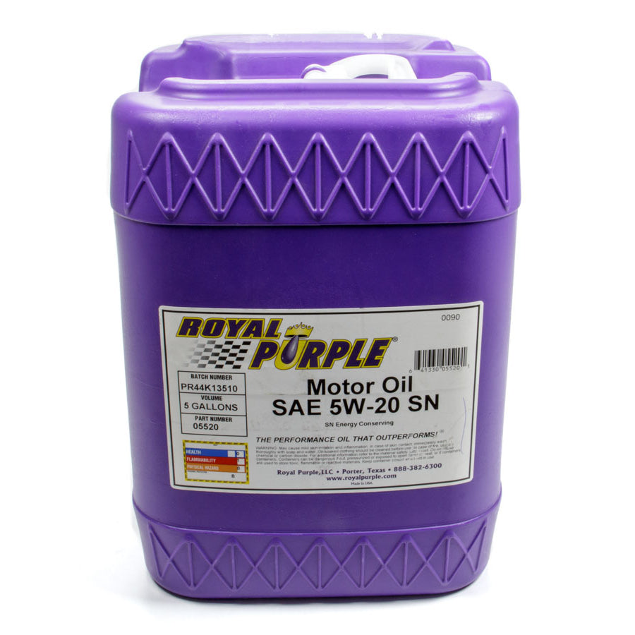 Royal Purple 5W20 Motor Oil Synthetic - 5 gal