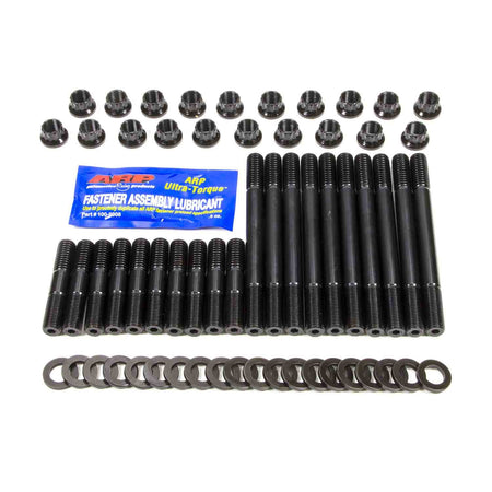 ARP Cylinder Head Stud Kit - 12 Point Nuts - Chromoly - Black Oxide - Small Block Mopar 144-4203