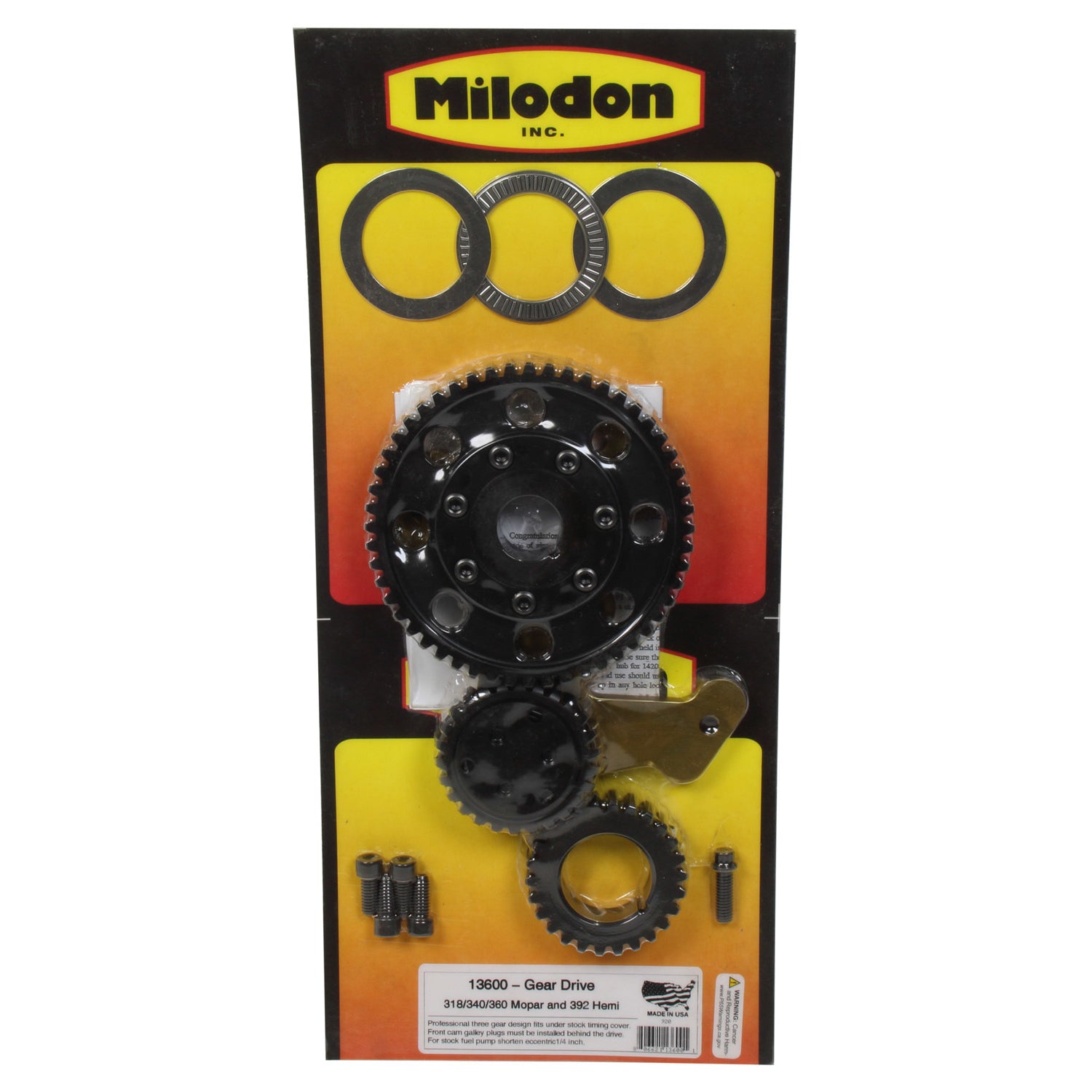Milodon SB Chrysler Gear Drive