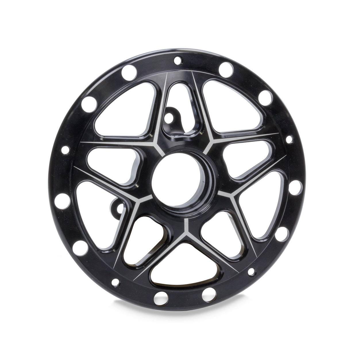Ti22 Direct Mount Front Hub - Left Side Only - Black