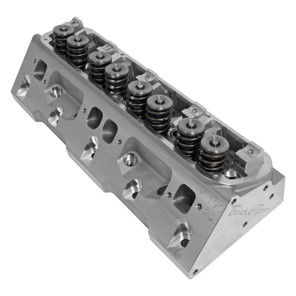 Trick Flow Power Port Cylinder Head - Assembled - 2.020/1.570 in Valves - 190 cc Intake - 60 cc Chamber - 1.560 in Springs - Small Block Mopar