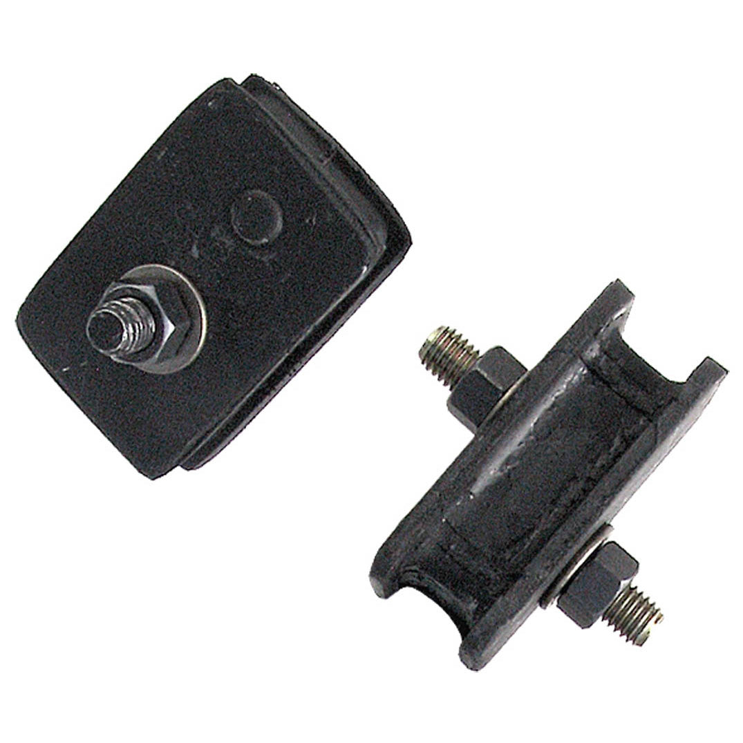 Trans-Dapt Motor Mount - Frame Pad - Bolt-On - Mopar V8 - Pair
