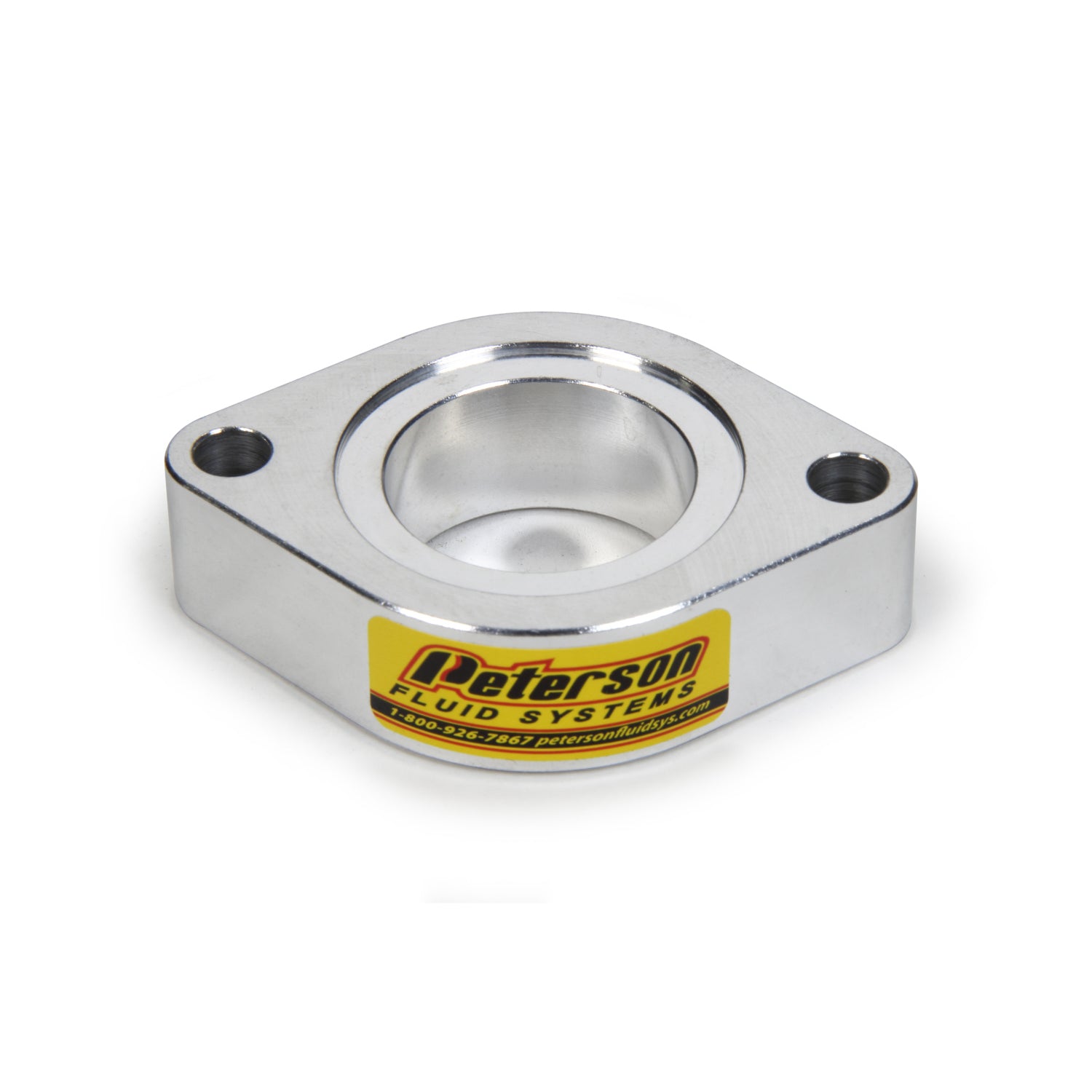 Peterson Water Neck Riser Block - Aluminum - 1" Thick