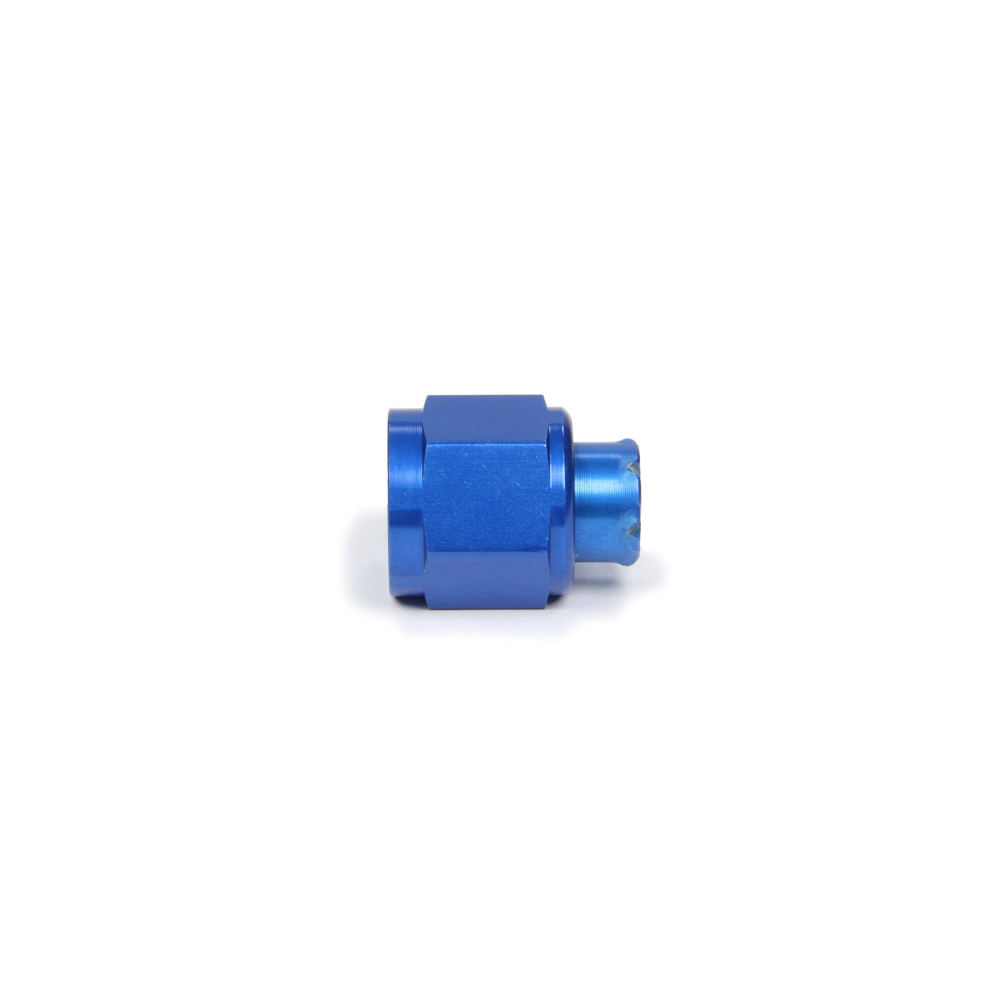 Aeroquip 8 AN Aluminum Cap - Blue Anodized FBM3741