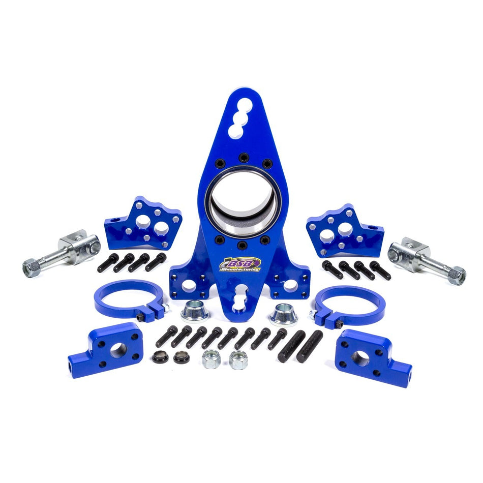 BSB Manufacturing XD Series Birdcage Driver Side 3.000" ID Bearing Double Bearing - Axle Clamps/Shock Mounts