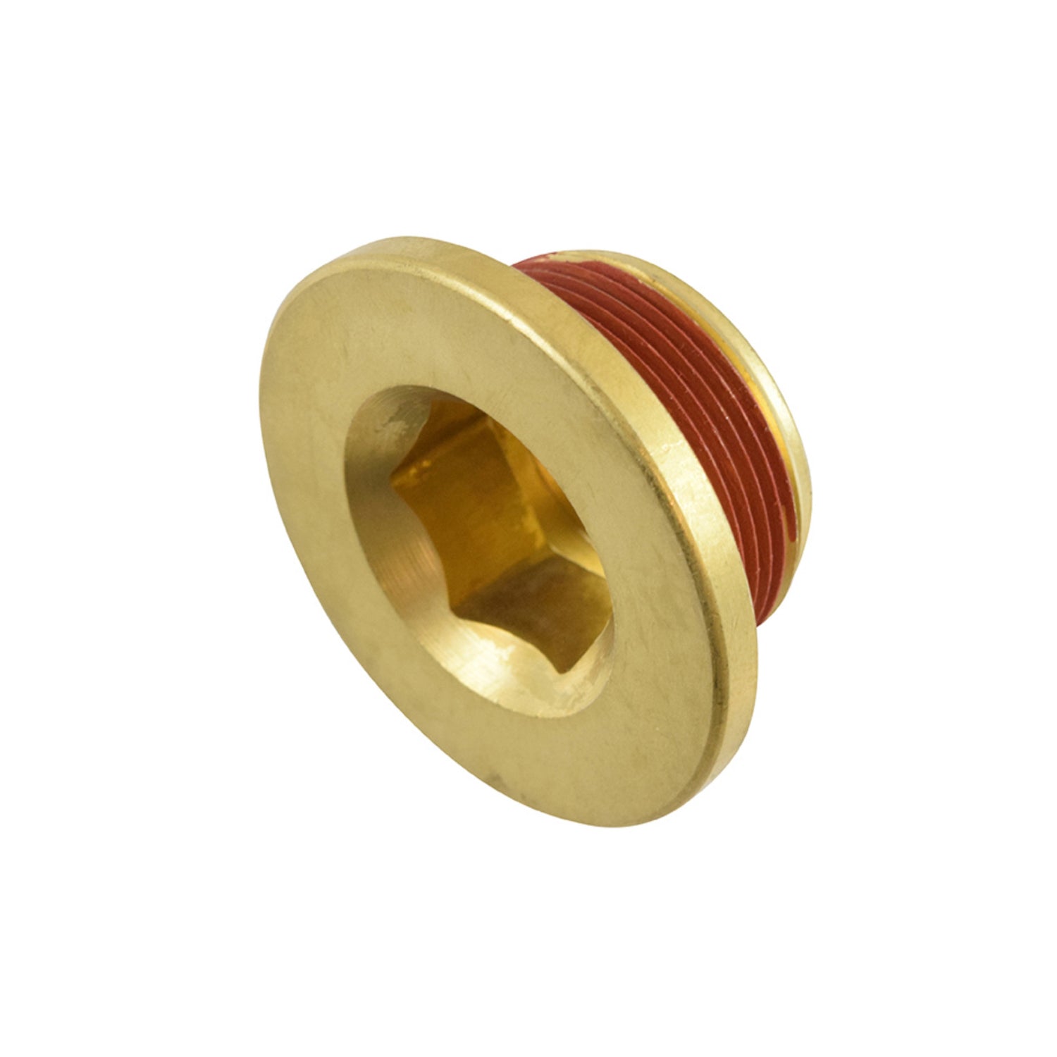 ICT Billet 27 mm x 1.0 Thread Brass Plug - GM LS/LT-Series