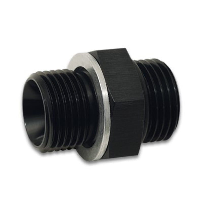 Vibrant Performance Straight 8 AN Male O-Ring to 12 mm x 1.500 Male Adapter - Black