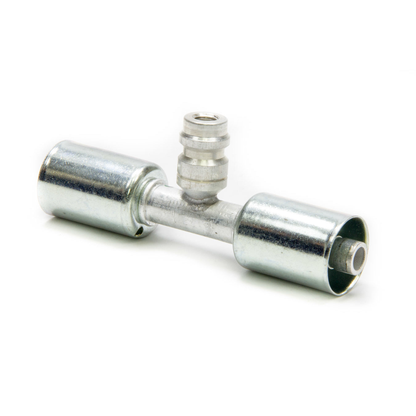 Vintage Air Hose End Fitting Straight 8 AN Hose Crimp to 8 AN Hose Crimp - Charge Port