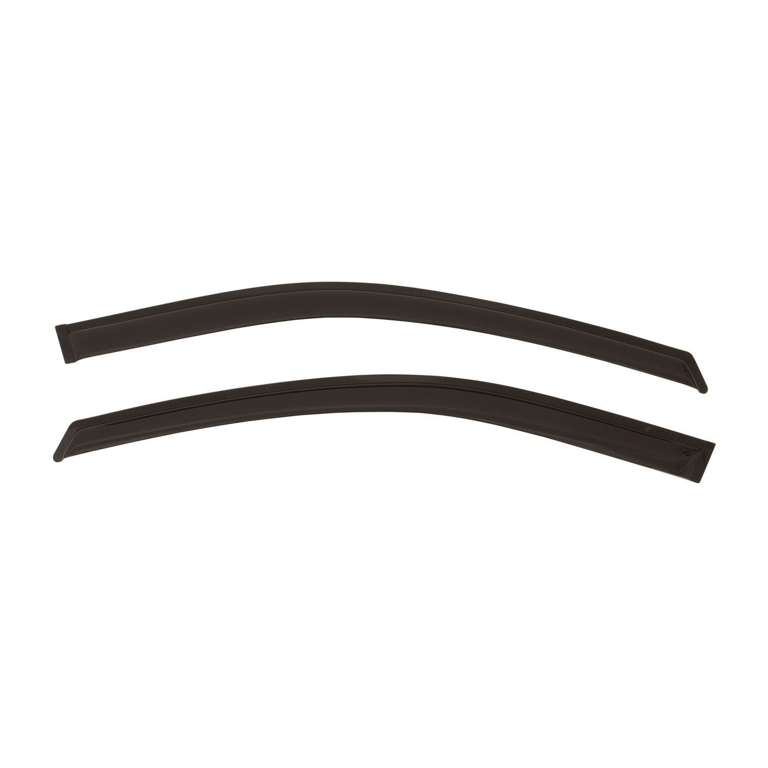 Auto Ventshade Original Ventvisor - Stick-On - Front - Plastic - Black - Mopar Minivan 2008-16 (Pair)