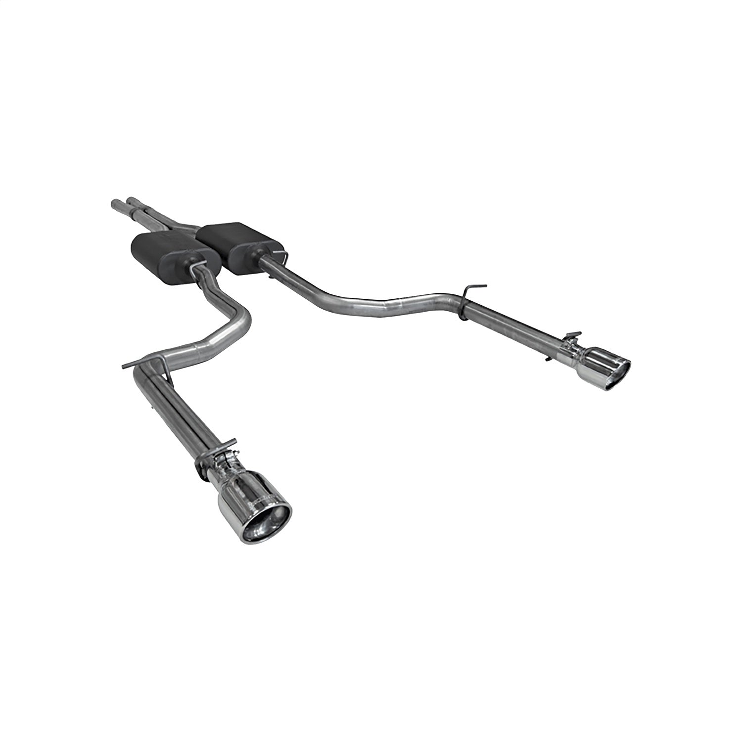 Flowmaster American Thunder Dual Exhaust System - 2005-10 Dodge Charger RT/Magnum RT/Chrysler 300C 5.7L
