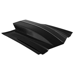 Harwood Cowl Induction Hood Lift Off 6" Tall Windshield Length Cowl Scoop Fiberglass - Black