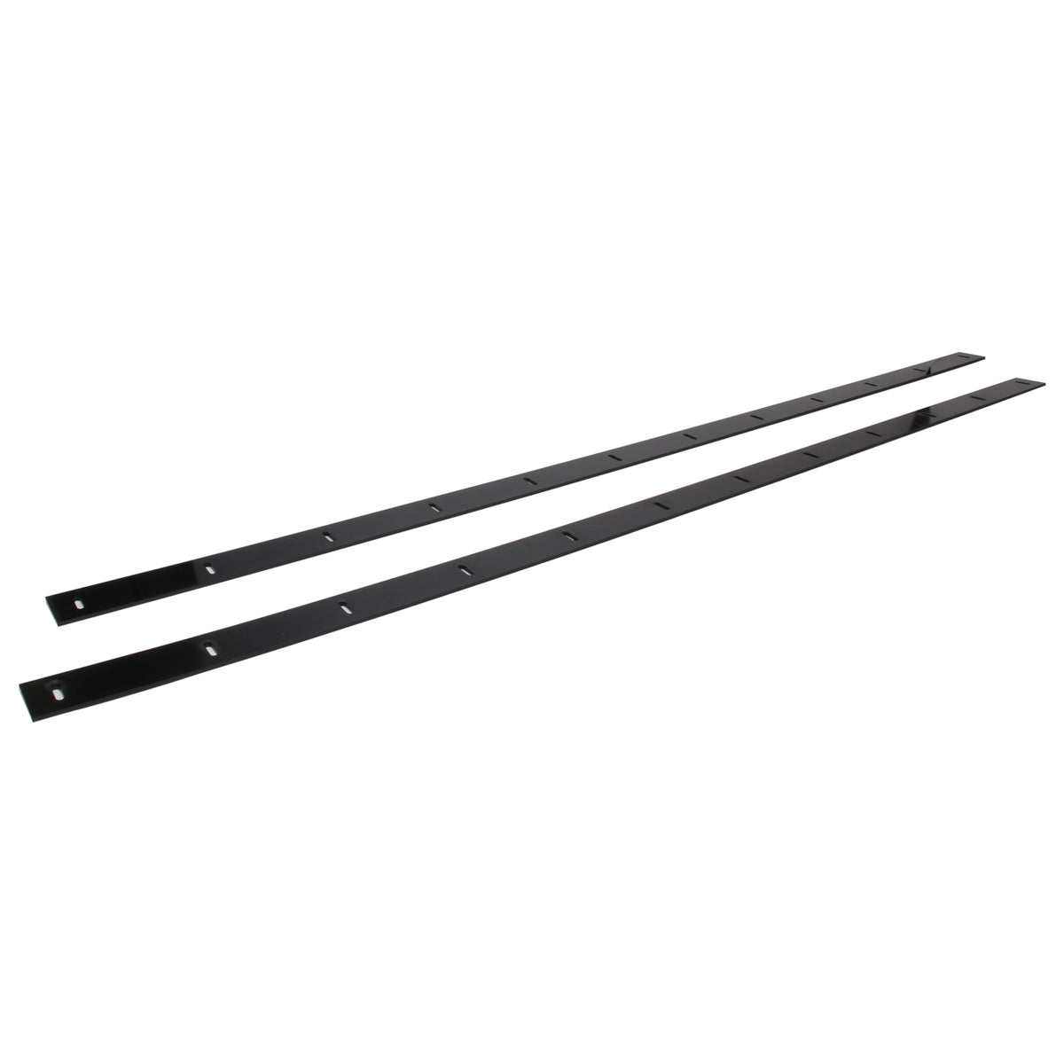 Five Star 2019 Late Model Body Nose Wear Strips - Black (Pair)