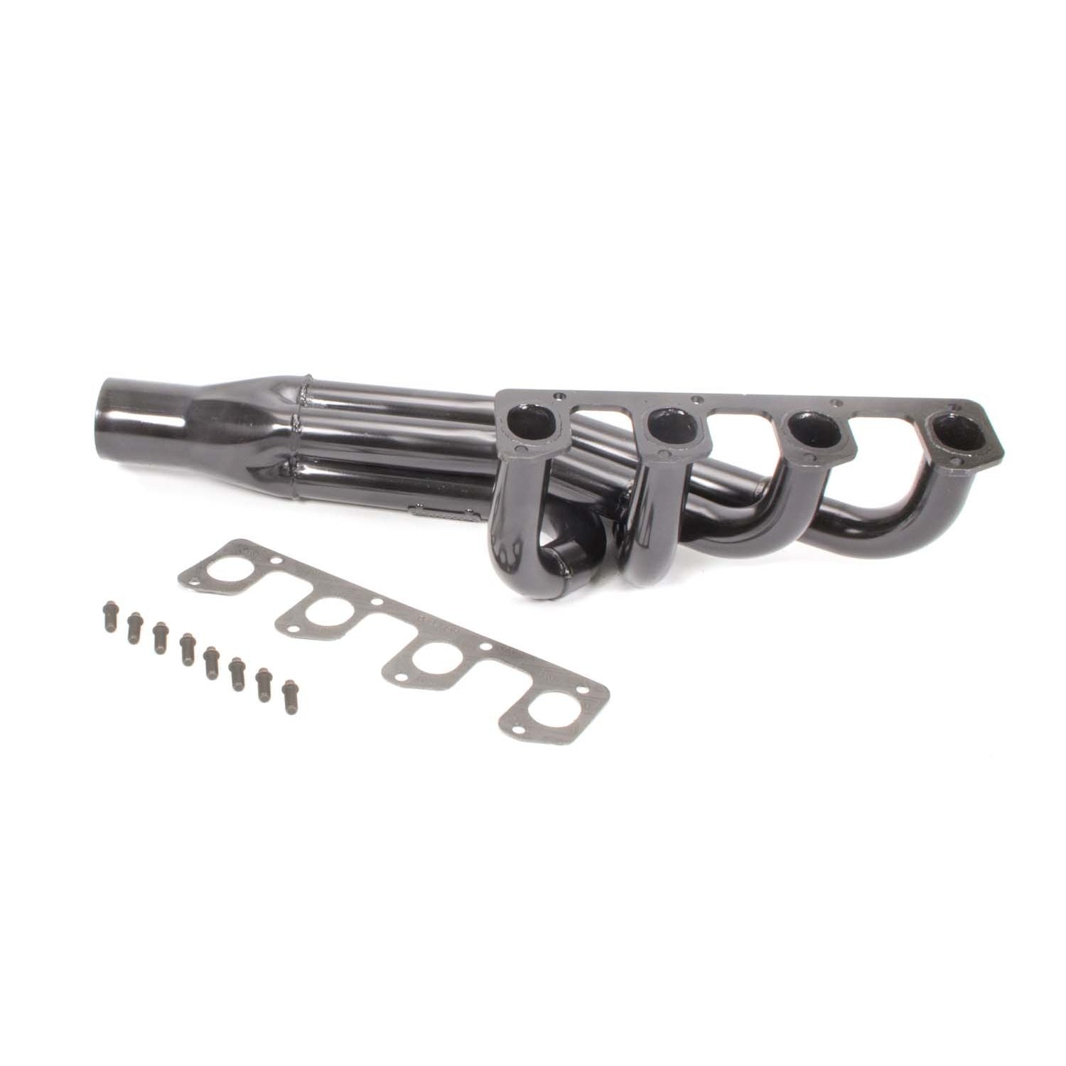 Schoenfeld Pinto Header - 2000cc - 1-5/8" to 1-3/4" Diameter Tubes - 3" x 8" Collector