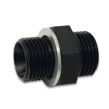 Vibrant Performance Straight 6 AN Male O-Ring to 16 mm x 1.500 Male Adapter - Black