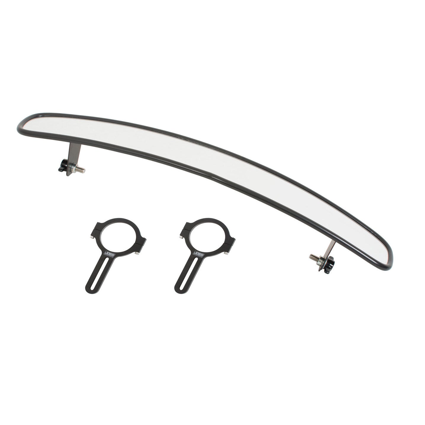 JOES 17" Wide Angle Rear View Mirror Kit - 1-3/4"