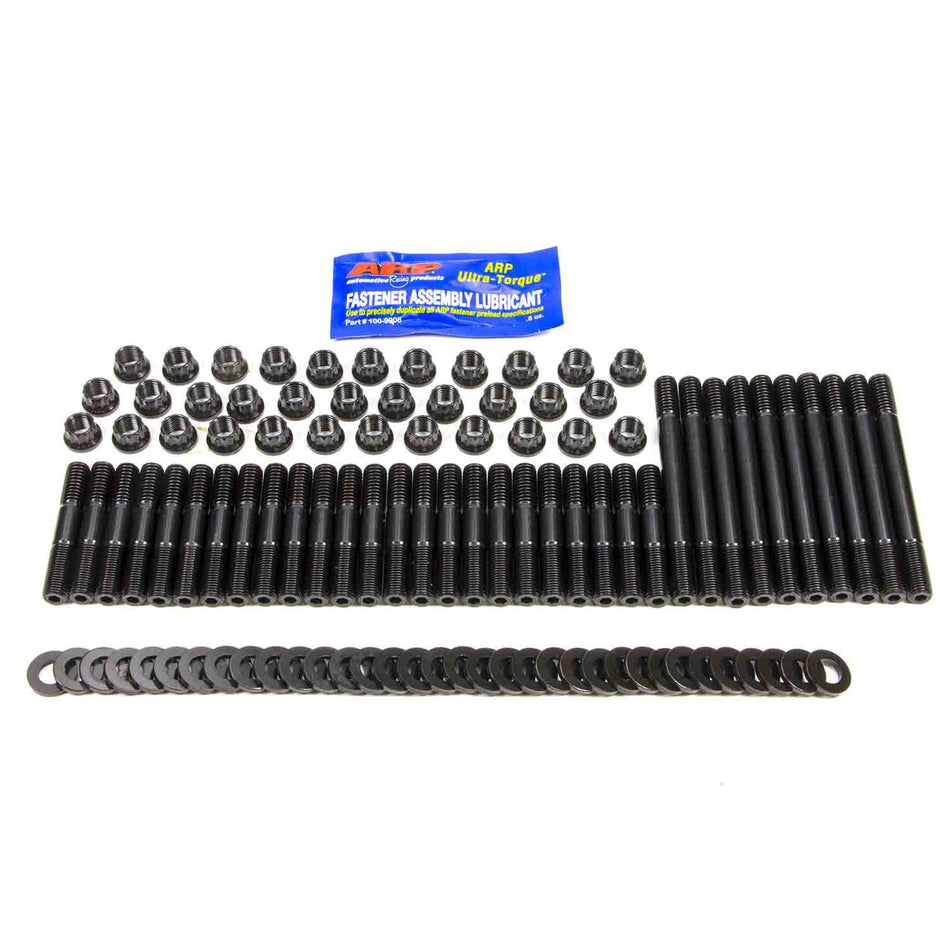 ARP Cylinder Head Stud Kit - 12 Point Nuts - Chromoly - Black Oxide - Mopar B / RB-Series 145-4206