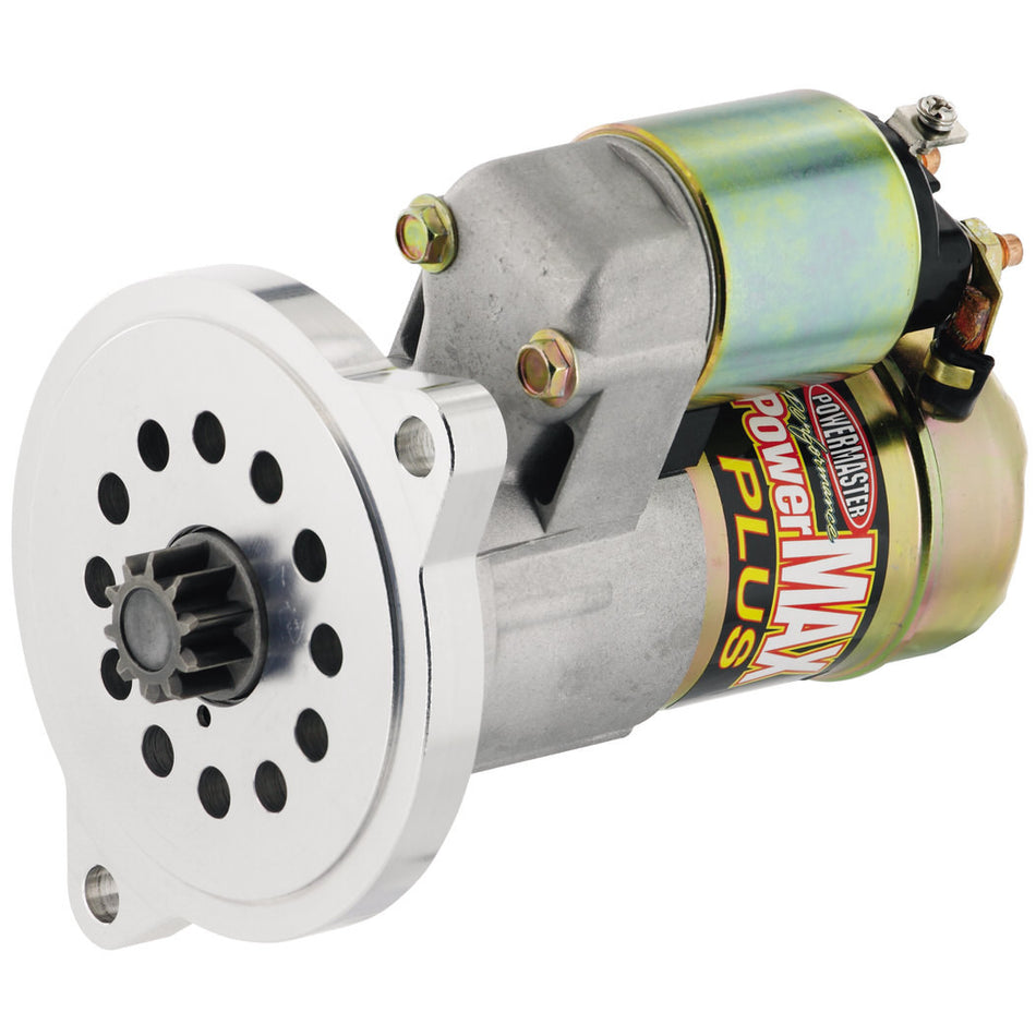 Powermaster Motorsports PowerMAX Plus Starter 3.75:1 Gear Reduction Natural 157 Tooth Flywheel - Hitachi-Style