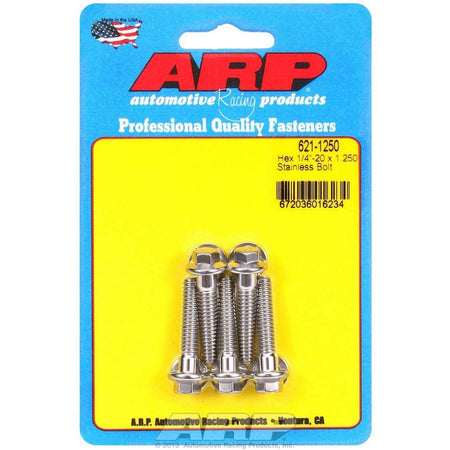 ARP Stainless Steel Bolt Kit - 6 Point (5) 1/4-20 x 1.250