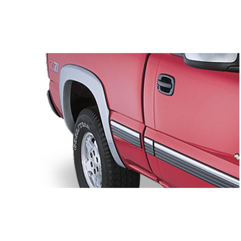 Bushwacker OE Style Front / Rear Fender Flare - 1.25 in Wide Front - 0.75 in Wide Rear - Black - GM Fullsize Truck 1999-2007