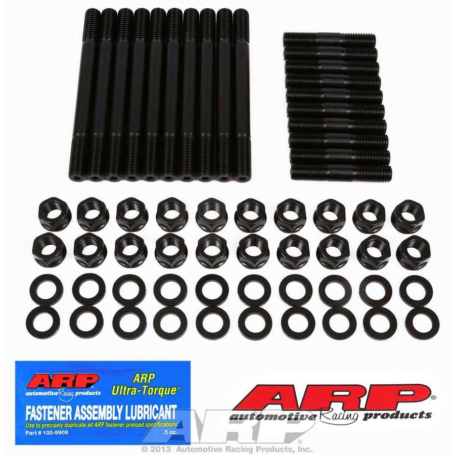 ARP Cylinder Head Stud Kit - Hex Nuts - Chromoly - Black Oxide - Small Block Mopar 144-4003
