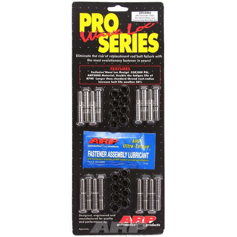 ARP Pro-Series Wave-Loc Connecting Rod Bolt Kit - SB Chevy 350, 305, 307