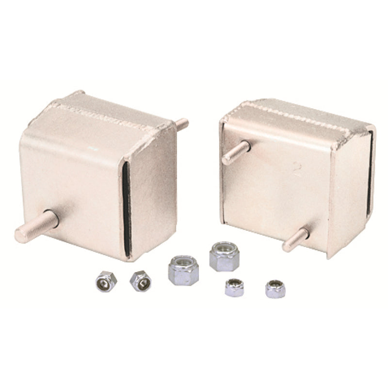 Moroso Ford Solid Steel Motor Mounts - 1984-92 Mustang Hardtops and 1990-92 Convertibles w/ 5.0L Engines