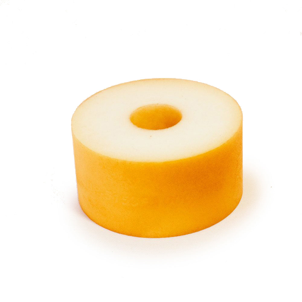 RE Suspension 5150 Bump Stop Puck - 2" OD - 1/2" ID - 1" Tall - 50 Durometer - Foam - White
