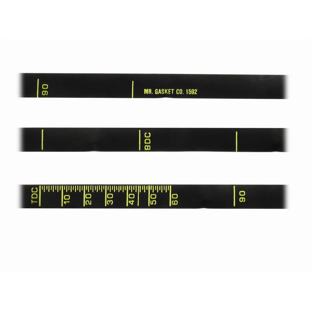 Mr. Gasket Timing Tape - SB Chevy - 6"