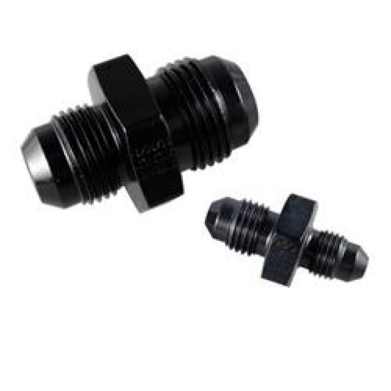 Fragola -10 AN x -12 AN Male Union Reducer - Black