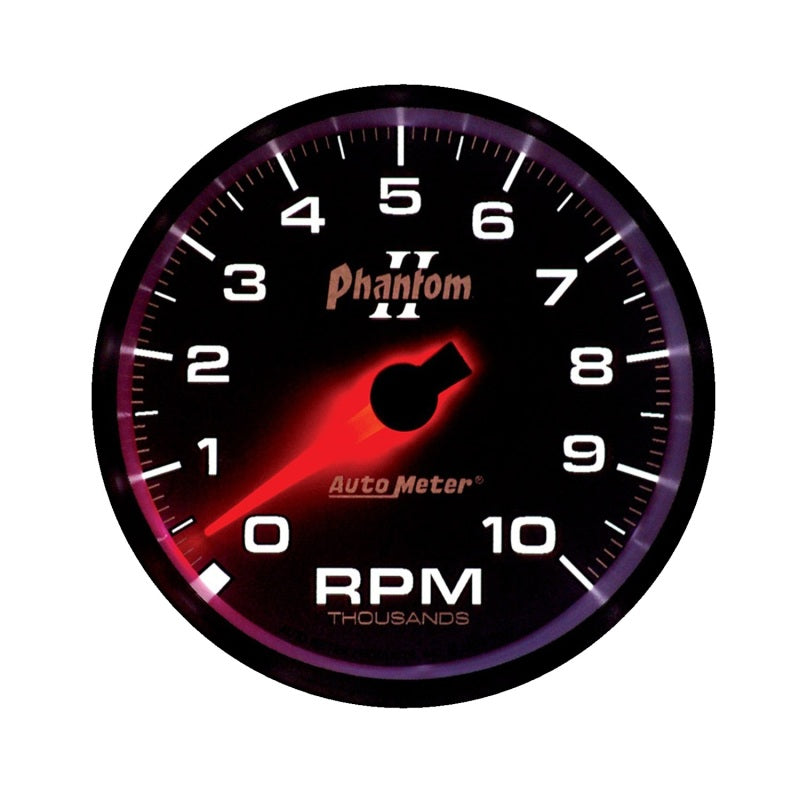 Auto Meter 3-3/8" Phantom II In-Dash Tachometer - 0-10,000 RPM