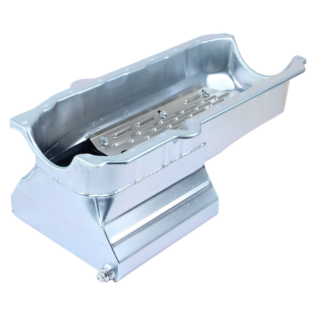 Champ Pans CP60LT Series Street/Strip Oil Pan w/ Windage Tray - 8 Quart - 8" - SB Chevy 1979-85