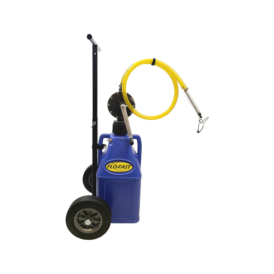 Flo-Fast 7.5 Gallon Professional Compact Versa Cart System - Blue