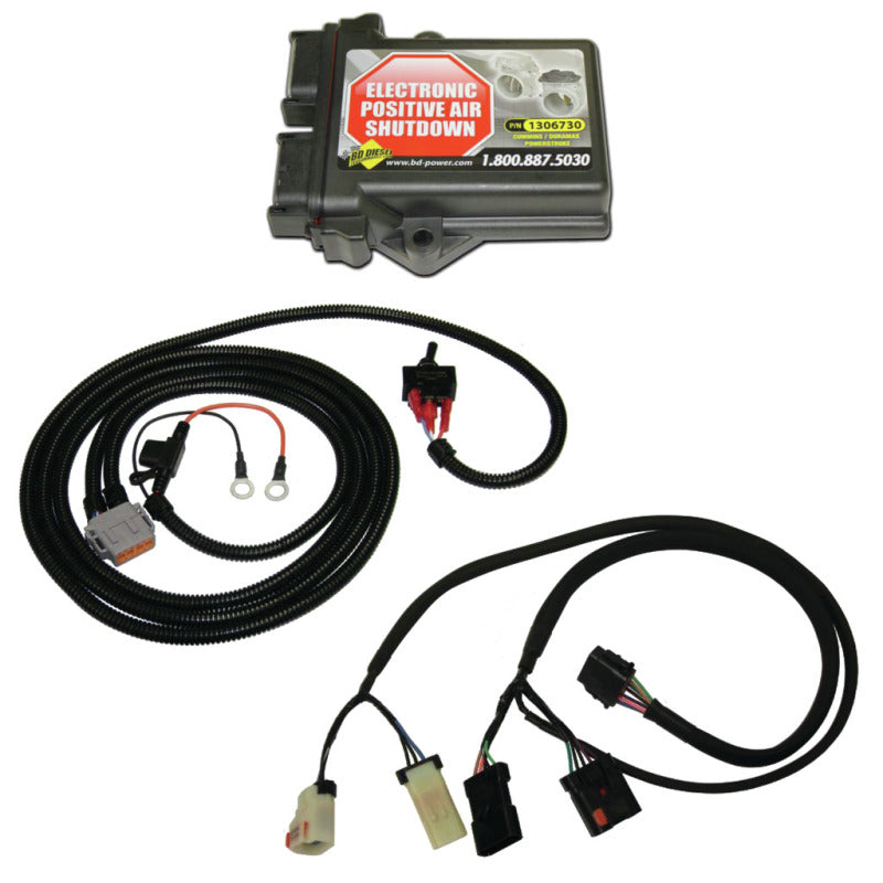 BD Diesel E-PAS Shutoff Valve - Positive Air Shutoff - Wiring Harness - GM Duramax 3.0L 2019-22