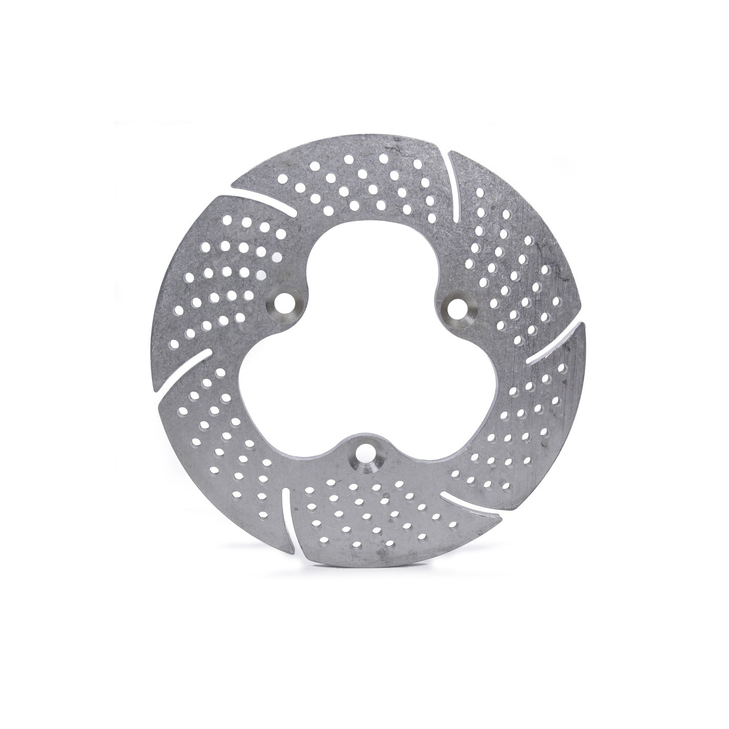 Ti22 Front Drilled/Slotted Aluminum Brake Rotor - 11.00 in OD - 0.375 in Thick - 3 Pin Sprint Car