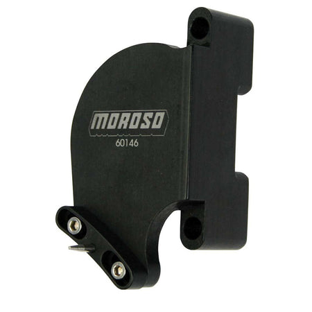 Moroso Timing Pointer - Billet Aluminum - Black - 7-1/4" OD - Big Block Chevy