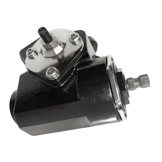 Racing Power Reversed Corvair Steering Box - Black
