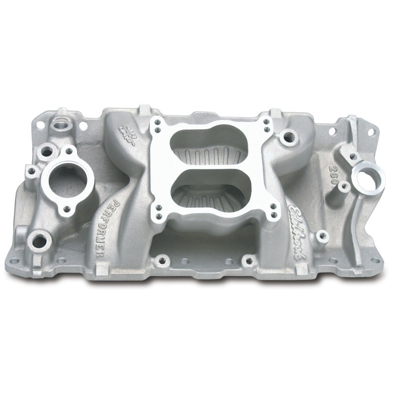 Edelbrock Performer Air Gap Intake Manifold - SB Chevy - Performer Air-Gap (Non-EGR)