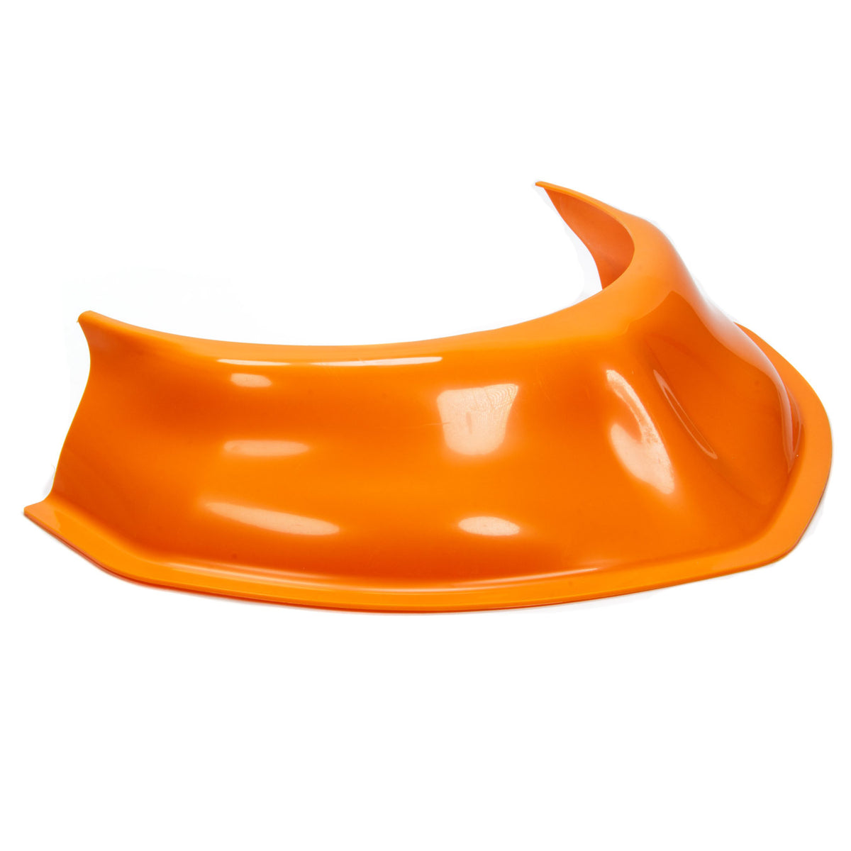 Dirt Defender Racing Products 3-1/2" Height Hood Scoop 20" Wide Tapered Front Plastic - Orange