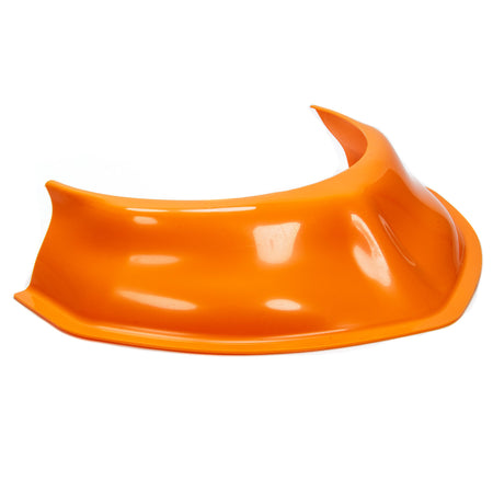 Dirt Defender Racing Products 3-1/2" Height Hood Scoop 20" Wide Tapered Front Plastic - Orange