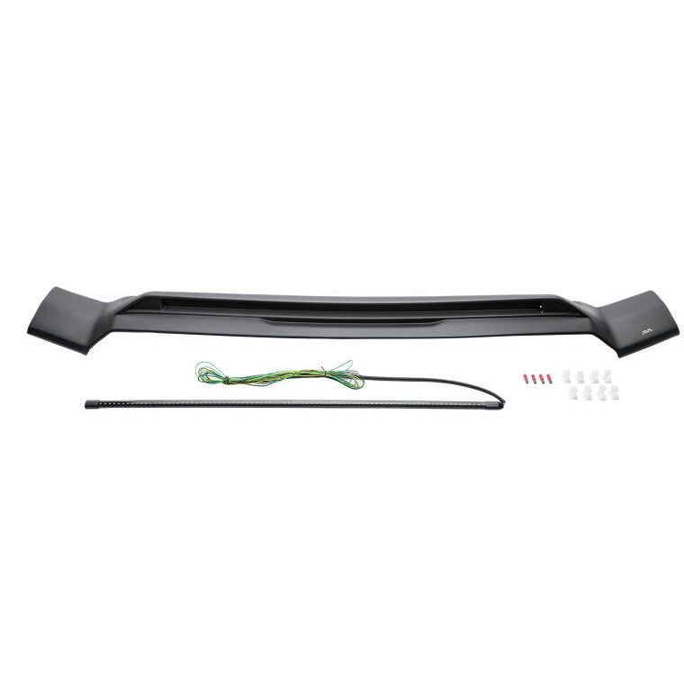 Auto Ventshade Aeroskin Lightshield Pro Bug Deflector - Black - GM Fullsize Truck 2014-19