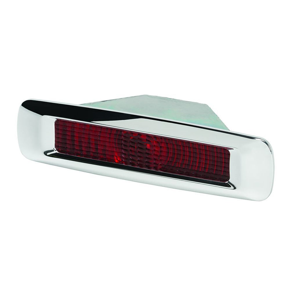 Billet Specialties Rectangle Tail Lights Smooth Billet Aluminum Bezel Polished - Pair