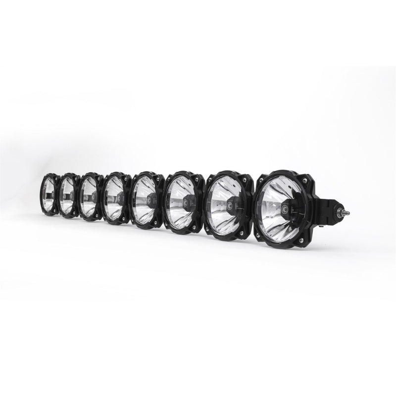 KC HiLiTES Gravity LED Pro6 LED Light Bar 16 White LED - 50" Long - Black